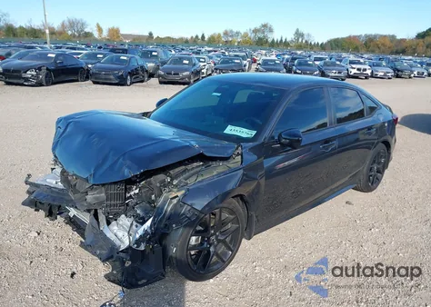 2025 Honda Civic Sport from USA, damaged, VIN 2HGFE2F59SH513726